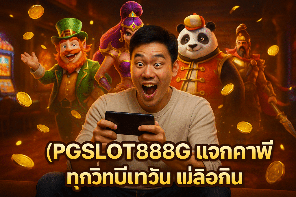 PGSLOT888G แจกเครดิตฟรีทุกวัน แค่ล็อกอิน