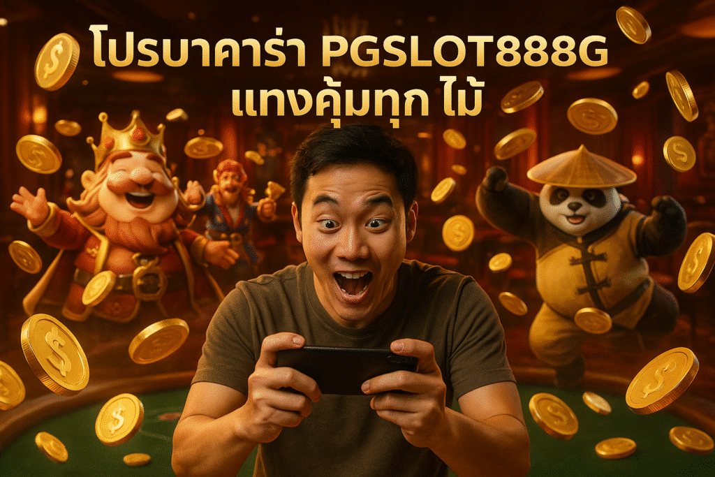 โปรบาคาร่า PGSLOT888G แทงคุ้มทุกไม้